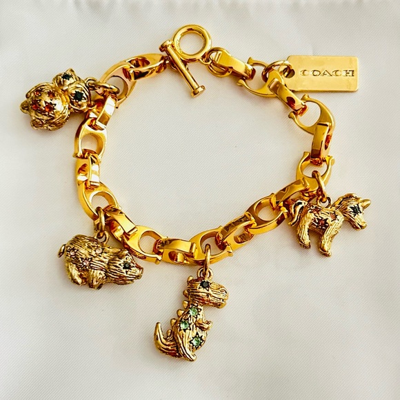 💰SOLD💰RARE NWOT Coach Charm Bracelet - Picture 10 of 13